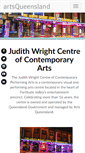 Mobile Screenshot of judithwrightcentre.com